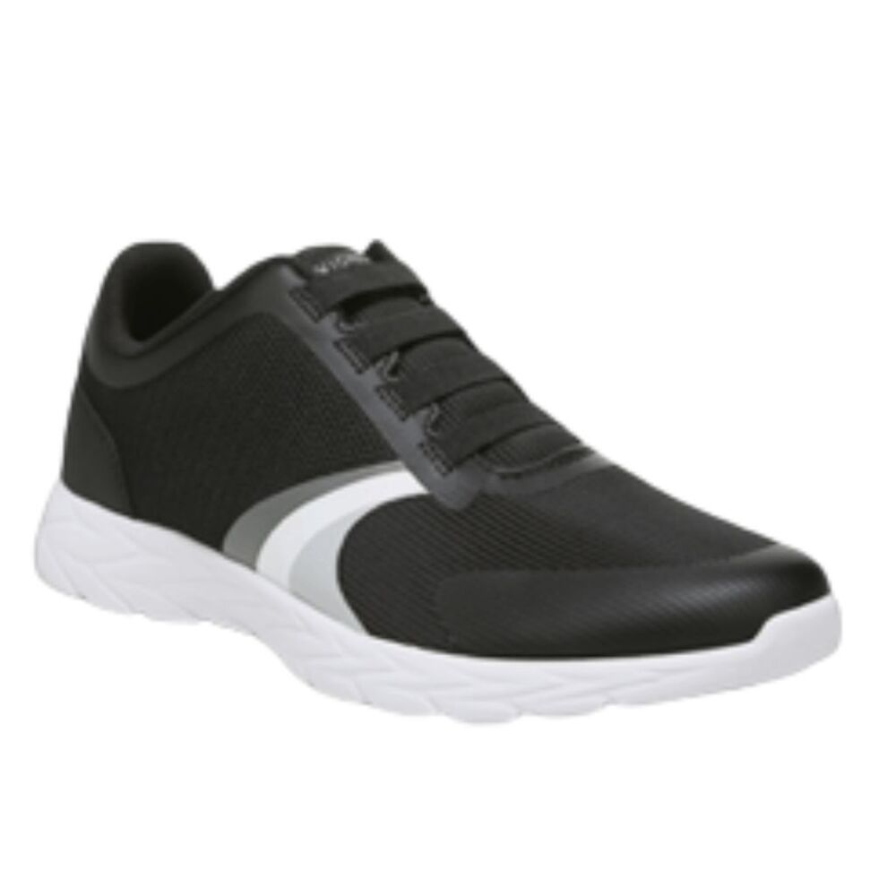 Vionic Women's Layla Mesh Synthetic Sneaker Athletic Shoes Black White Size‎ 9